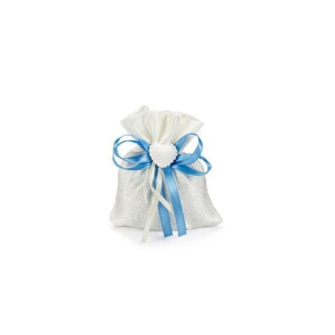 SACCHETTI MINI MARMORIZZATO 9XH11 BIANCO